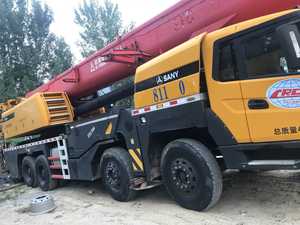 Grue sur camion Sany d'occasion de 90 tonnes, prix compétitif pour les acheteurs mondiaux - Product Image 2