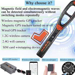 เครื่องตรวจจับสัญญาณ RF 4G raksa 021 HK809 HK007เครื่องติดตาม GPS ABS กันน้ำได้เครื่องสแกนสนามแม่เหล็กสัญญาณเตือนด้วยเสียง1-5M - Product Image 2