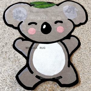 Karpet potong kartun kucing Felix terkenal untuk ruang bermain anak karpet rumbai buatan tangan tahan lama - Product Image 4