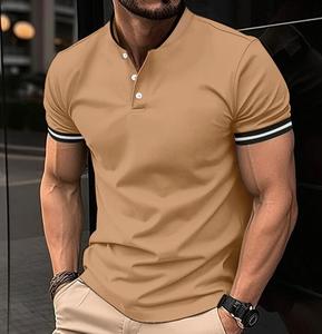 Polo da Golf Personalizzata ad Asciugatura Rapida in Poliestere, T-shirt Polo Vuota per Sublimazione, Polo da <span class=keywords><strong>Uomo</strong></span> Taglie Forti - Product Image 4
