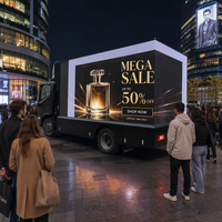 Nouveau modèle 2026 : Camion publicitaire mobile LED 3D à vision directe, Camion scène mobile LED à vendre