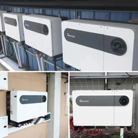 Système d'énergie solaire complet Growatt avec onduleur connecté au réseau 80 kW 100 kW 50 kW Système solaire commercial intelligent connecté au réseau 100 kW