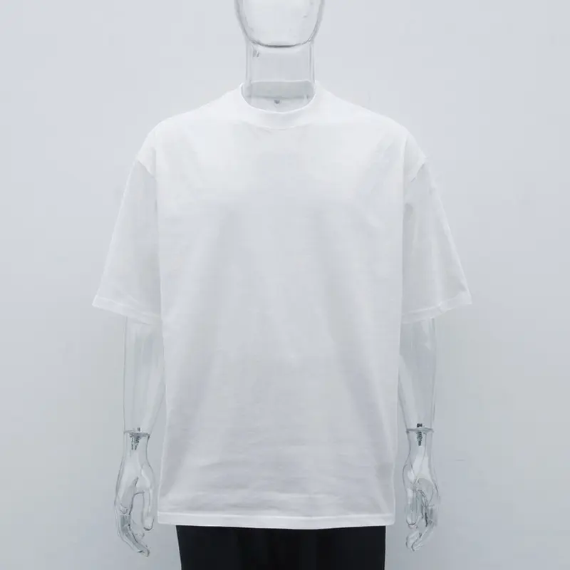 Apparels Manufacturer 100% Cotton Blank Men's T-shirt Custom LOGO Printing Or Embroidery Plain White Plus Size T Shirts