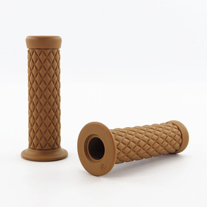 Protector de Manillar de Motocicleta de 22 mm, Color Marrón, Agarre de Goma Suave y Cómodo, Reposamanos Estable, Acabado Elegante, Diseño de Calidad - Product Image 4