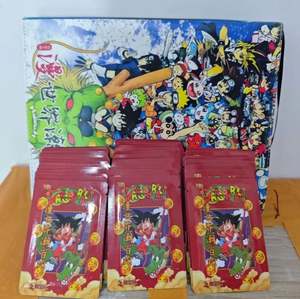 Venta al por Mayor de Juguetes de Anime Japonés de <span class=keywords><strong>Google</strong></span>, Cartas de <span class=keywords><strong>Juego</strong></span> <span class=keywords><strong>Dragon</strong></span> TCG para Niños, Regalo de Cumpleaños, Cartas de <span class=keywords><strong>Juego</strong></span> Goku Ball - Product Image 6