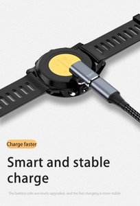 Adaptador de Cargador USB Tipo C/Micro/IOS a 4 Pines para Reloj <span class=keywords><strong>Garmin</strong></span> Fenix 7/6/5/7X/6X/5X/ <span class=keywords><strong>Venu</strong></span> <span class=keywords><strong>2</strong></span> <span class=keywords><strong>Plus</strong></span>, Convertidor de Carga - Product Image 6