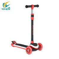 Trottinette à 3 roues YILIEN Factory 2026 populaire avec lumières LED multicolores et roues en PU pour enfants, idéale pour l'extérieur et la musique