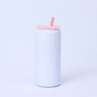 16oz nouvel arrivage de canette de bière en acier inoxydable isolée à double paroi pour le café glacé