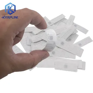 Flexible Textile Waterproof Laundry Tag Water Resistant UHF Laundry Tag Cheapest Price RFID Laundry Tag For Garment