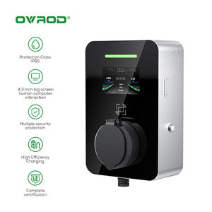 Ovrod en alliage d'aluminium Ac Home Station de charge murale pour voiture électrique Type2 Prise murale rapide 22kw 32 <span class=keywords><strong>Amp</strong></span> Wallbox Ev Charger - Product Image 5