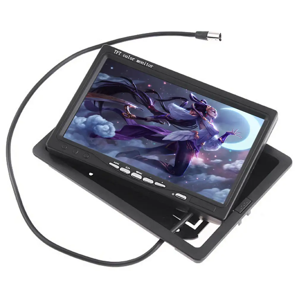 Customized 7-inch Car Desktop Portable High-Definition Display, Suitable For Bus, Bus, Truck Monitor