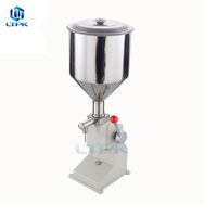 Machine de remplissage verticale de sirop de graisse liquide de petite entreprise LT-A03 composant de noyau de moteur de remplisseur de bouteille de boisson non alcoolisée de jus semi-automatique