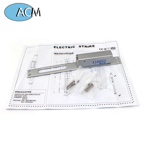 Verrou électrique 12V à sécurité renforcée, panneau long, type européen étroit, gâche électronique réglable pour système de contrôle d'accès de <span class=keywords><strong>porte</strong></span> - Product Image 5
