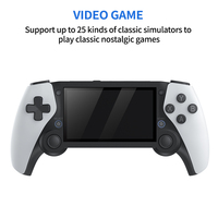 Nuovistar M25 Console de jeu vidéo portable rétro, écran IPS 4,3'', 64 Go, console portable EmuELEC RK3566, Wi-Fi intégré, 3000 mAh