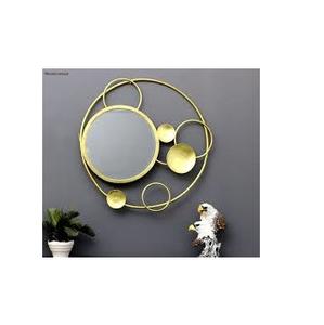 Espejo de pared de Metal decorativo de pared de calidad estándar de diseño moderno para baño de pared Hotel restaurantes y salón de India - Product Image 2