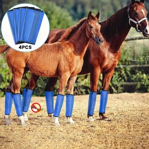 Lage Prijs Hoge Kwaliteit Aanpasbare Vlieg-En Muggenwerende Paardenbeenbeschermers Paardensport Levert Paardenaccessoires - Product Image 3