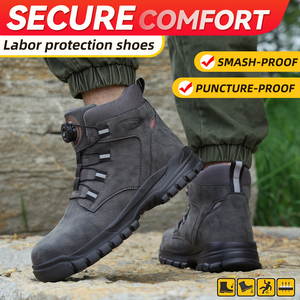 Yizhonco botas de seguridad da trên thép ngón chân dầu chống thấm nước CE S1P chống trượt botas de seguridad - Product Image 4
