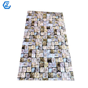 3mm <span class=keywords><strong>PVC</strong></span> UV大理石シート壁パネル防水高級プラスチック素材光沢のある表面に簡単に取り付けインテリア - Product Image 2