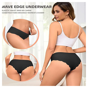 Slip Donna Senza Cuciture Traspiranti, Sexy a Vita Bassa, Effetto Nude, Intimo Bikini Senza Segni - Product Image 2