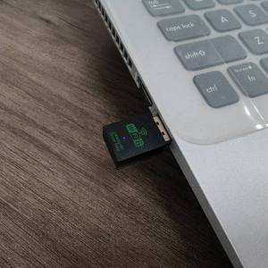 5G 2.4G <b>Mini</b> Wireless WiFi 6 AX1800 Free Driver External <b>USB</b> Wi-Fi Receiver BT5.4 2-in-1 Adapter for Laptop and Computer - Product Image 2