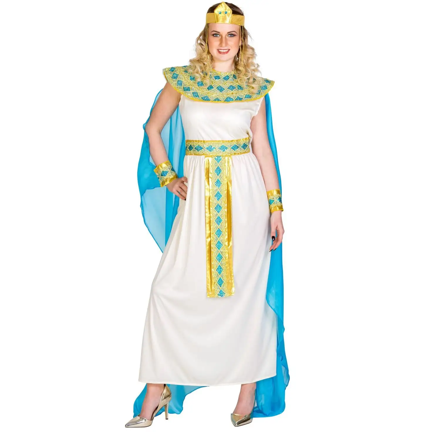 Popular Halloween Cosplay Costumes Stage Opera Performance Costume Cleopatra Dress
