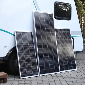 OEM ODM定制60W 80W 100W 150太阳能电池板供应商RV单太阳能电池板