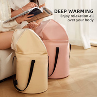 Seau de bain de pieds pliant en PVC isolation longue durée seau de bain de pieds domestique voyage Camping seau de bain de pieds Portable