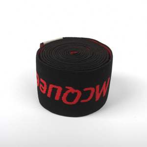 Cinturón Elástico de Nylon, Poliéster y Látex, Material de Cinta Elástica con Logotipo Jacquard, Venta al Por Mayor de Fábrica - Product Image 2
