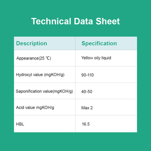 T20 Tween 20 Polysorbate 20 chất nhũ hóa bề mặt cho nông nghiệp hóa chất phụ trợ đại lý cho O/W emulsification sắc tố thức ăn - Product Image 2