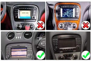 7870 Android 13 Auto 2K écran <span class=keywords><strong>autoradio</strong></span> stéréo lecteur DVD GPS Navigation CarPlay pour <span class=keywords><strong>Mercedes</strong></span> Benz SL classe <span class=keywords><strong>R230</strong></span> SL350 SL500 - Product Image 3