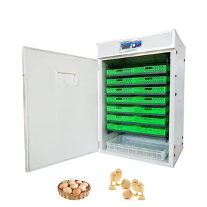 Novo design multi-função 1056 incubadora de ovos para incubação máquina incubadora de ovos de galinha industrial baixo preço de venda na áfrica do sul