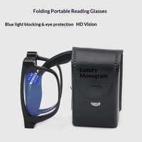 Lunettes de lecture pliables noires à prix avantageux, vente en gros, fabricant, lunettes de lecture portables haute définition