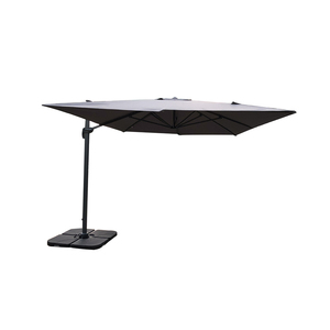 10FT X 13FT Outdoor Garden Durable <strong>Rectangular</strong> Roma Umbrella Cantilever <strong>Parasols</strong> with 360 Rotate Base - Product Image 1