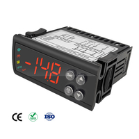 Controlador de Temperatura Digital Remoto Tuya ECS-974T con Higrómetro LED, Ventilador de Refrigeración, Descongelación, Compresor de Goteo, Plástico OEM/ODM