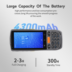 <span class=keywords><strong>PDA</strong></span>-N60 gồ ghề 4G Wifi Android 9.0 xách tay 1D/2D Máy quét mã vạch HF LF RFID Reader UHF thu thập dữ liệu <span class=keywords><strong>PDA</strong></span> 1.5m công nghiệp - Product Image 5