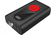 Démarreur de voiture portable haute capacité 11200mAh avec compresseur d'air, démarreur de voiture d'urgence multifonction et pompe de gonflage des pneus