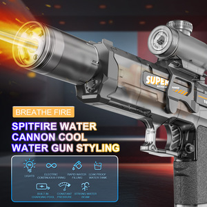 Mini pistolet à eau électrique pour l'été, piscine extérieure, jouet à tir automatique léger pour les <span class=keywords><strong>jeux</strong></span> de tir à l'eau des enfants - Product Image 4