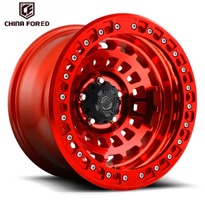Tùy Chỉnh Giả Mạo Hợp Kim Off Road Beadlock Xe Rim 15 16 17 <span class=keywords><strong>18</strong></span> 19 20 Inch Bánh Xe 5x114.3 6x139.7 5x130 Cho Jeep Grand Cherokee Impala - Product Image 4
