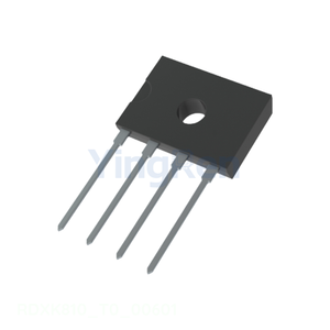 Electronic Circuit Components BOM IC In Stock Diodes RDXK810_T0_00601 4-SIP BRIDGE RECT 1PHASE 1KV 8A <strong>DXK</strong> - Product Image 1