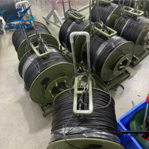 OUFU Factory Price Outdoor Tactical Fiber Optic Cable 2/4/6/8/12 Core For Communication Purpose - Product Image 1