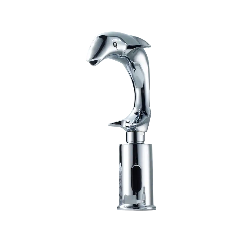 FLG Automatic sensor chrome dolphin basin faucet