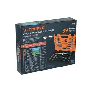 BOX 2 Jeu de tarauds et filières de 40 pièces, TRUPER - Product Image 2