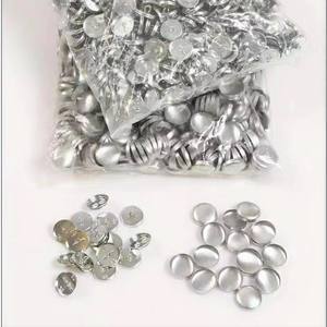 Accessoires de quincaillerie pour meubles, garnitures, boutons <span class=keywords><strong>d</strong></span>écoratifs pour canapé, boutons en métal recouverts de tissu pour meubles, chaises - Product Image 5