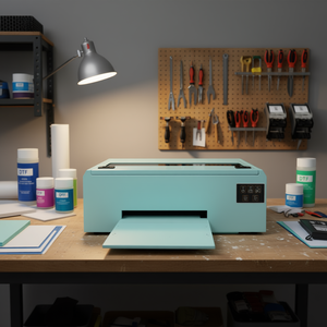 Erasmart Suministro directo de fábrica al por mayor Impresora DTF A4 de 30cm con tinta DTF con polvo con película DTF PET para pequeñas empresas - Product Image 1