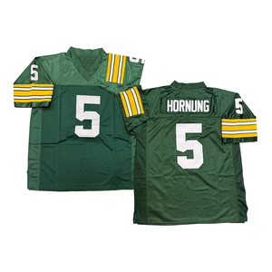 Camiseta de Rugby Estilo Vintage para Hombre, Cosida, Brett Favre, Paul Hornung, <span class=keywords><strong>Bart</strong></span> Starr, Charles Woodson, Ray Nitschke, Tallas <span class=keywords><strong>S</strong></span>-3XL, Envío Rápido - Product Image 3