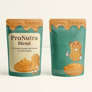 Phân hủy sinh học giấy kraft đứng túi cho thức ăn vật nuôi gia vị bột mì bột ngô bột đậu nành bao bì bột sắn - Product Image 4