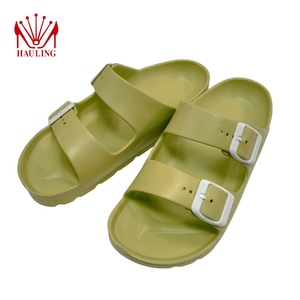 Classic EVA Two Strap <b>Sandals</b> Custom Colors Adjustable <b>Buckle</b> Soft Cushion Beach Light Weight Anti-Slippery <b>Women</b> - Product Image 4