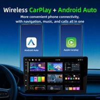 Disponible en Stock, Radio Universal para Auto de 9 Pulgadas con Android 11, 2GB 32GB, CarPlay Inalámbrico, Android Auto, GPS, Pantalla de Navegación