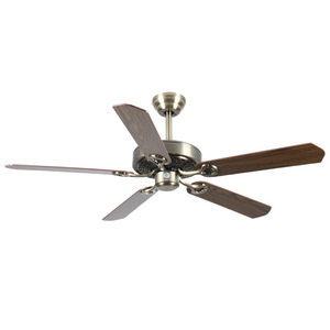 Ceiling Fan 5 Blade DC Motor Quiet Design For Living Room Bedroom Industrial Style - Product Image 1