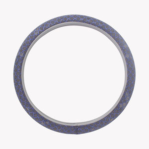 ปลอกหุ้มพวงมาลัยแบบ Space Cooling ติดตั้งง่าย หรูหรา คริสตัลตะกั่ว ไม่ซีดจาง สะท้อนแสงสูง สวยงาม - Product Image 3